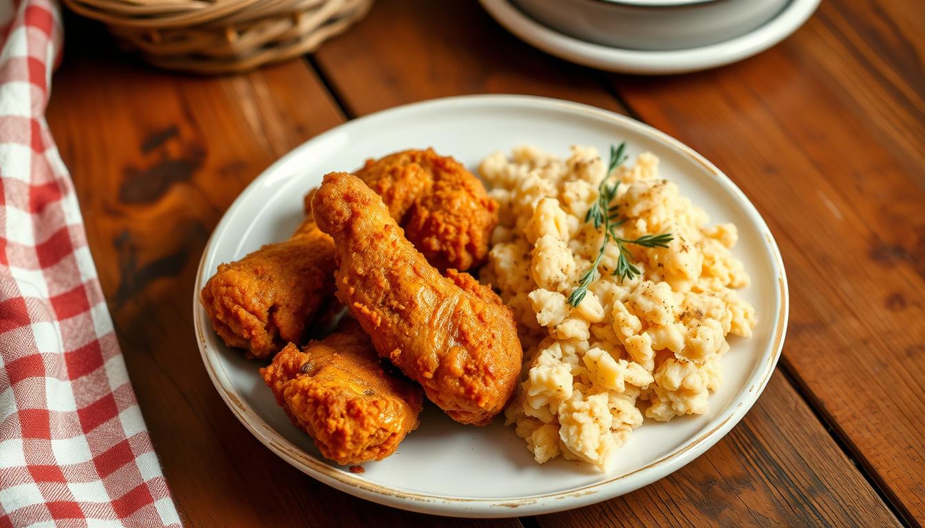 Black folks chicken and dressing