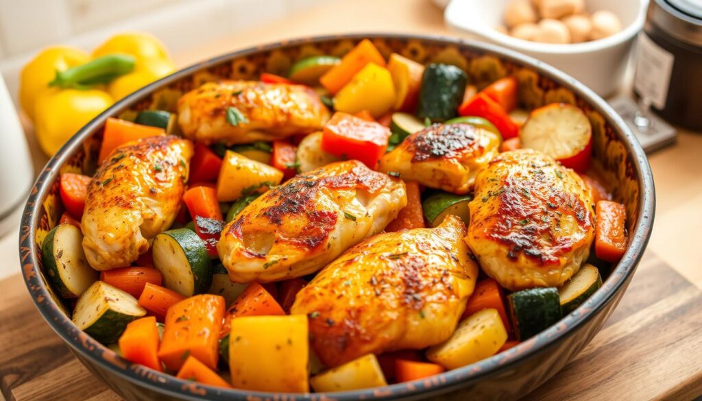 One-pan Chicken and Vegetable Bake