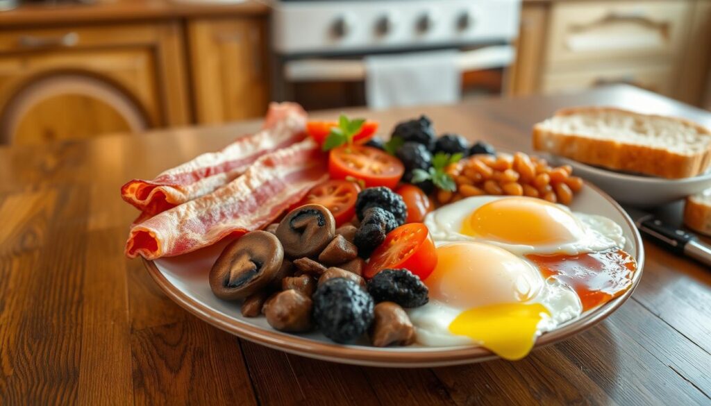 Traditional Irish Breakfast Plate