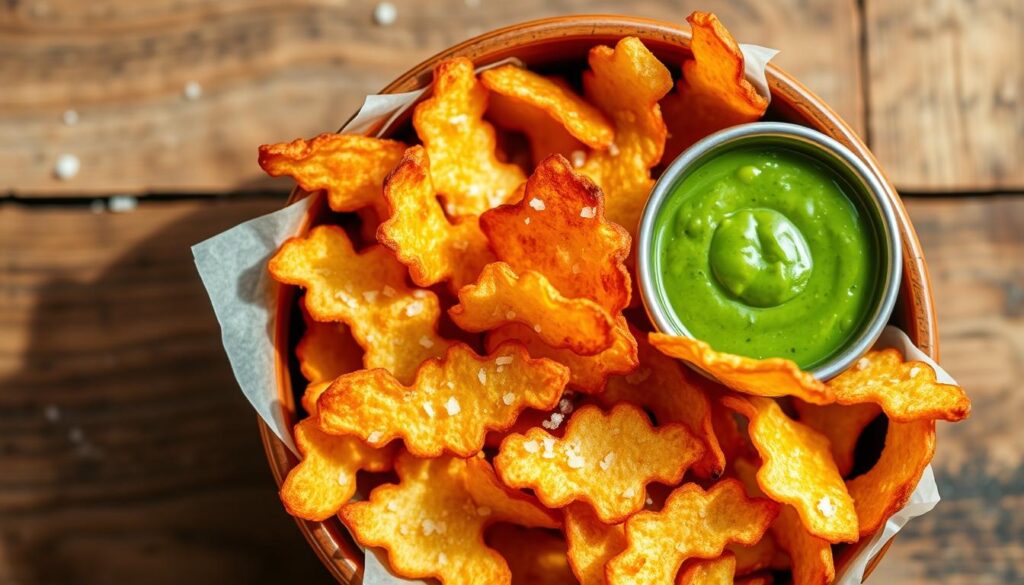 air fryer potato chips