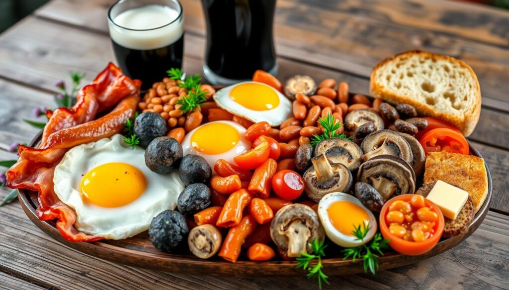 irish breakfast platter