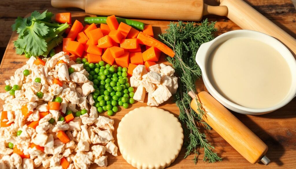 Chicken Pot Pie Ingredients