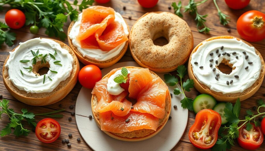 Cream Cheese Bagel Toppings