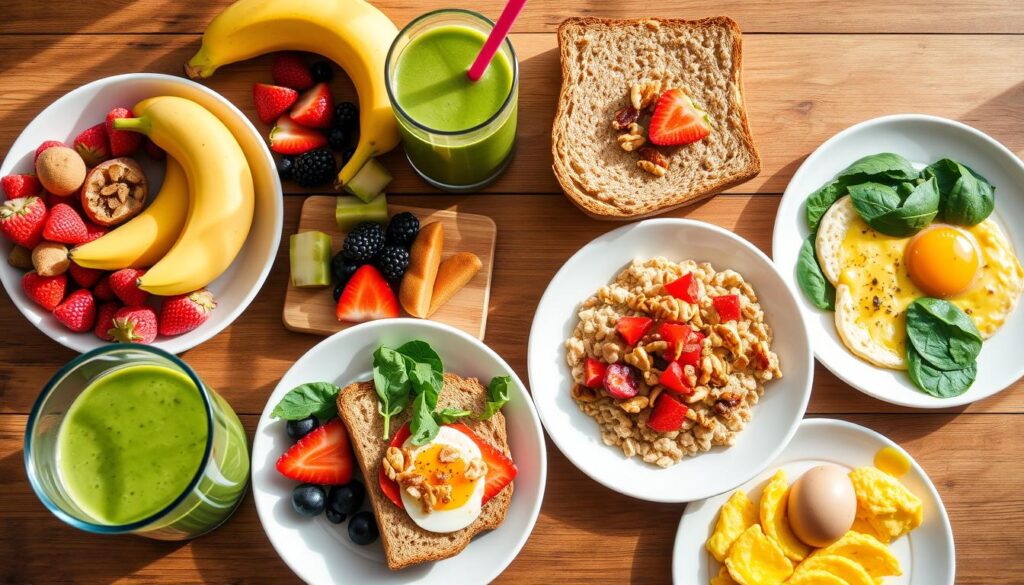 Healthy Breakfast Meal Plan Components