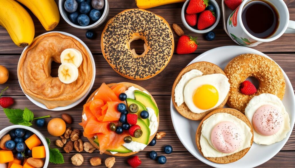 Protein-Rich Bagel Toppings