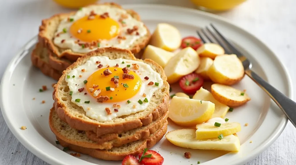 What is a healthy meal plan for breakfast?