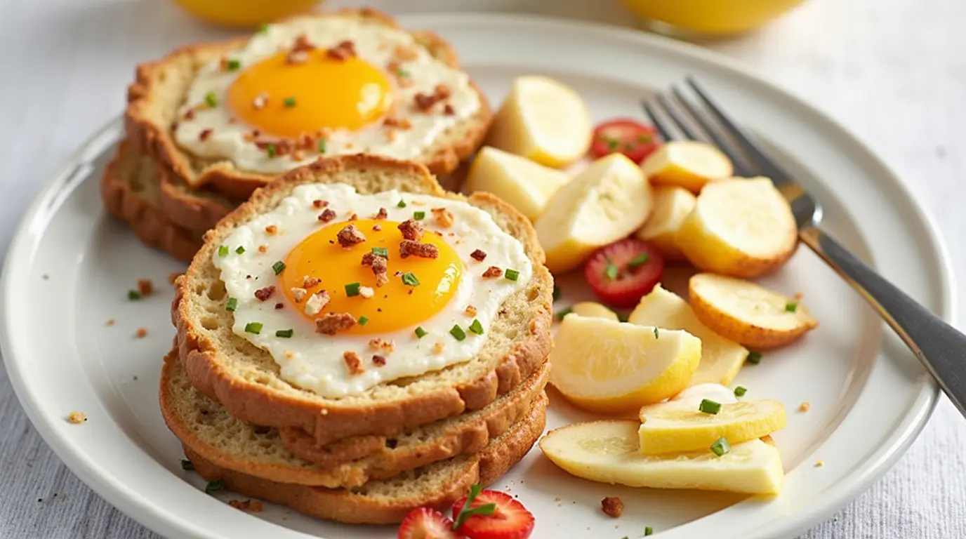 What is a healthy meal plan for breakfast?